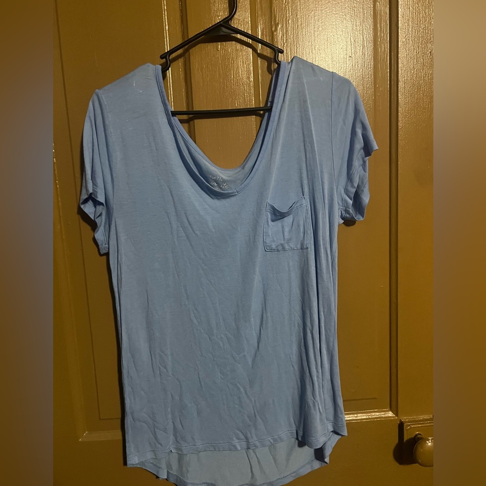 Butter soft Blue T-shirt